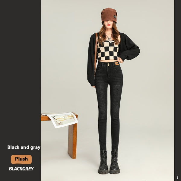 Jeans Térmicos Ajustados para Mujer con Forro Polar - Image 5
