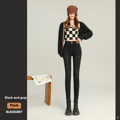 Jeans Térmicos Ajustados para Mujer con Forro Polar - Image 5