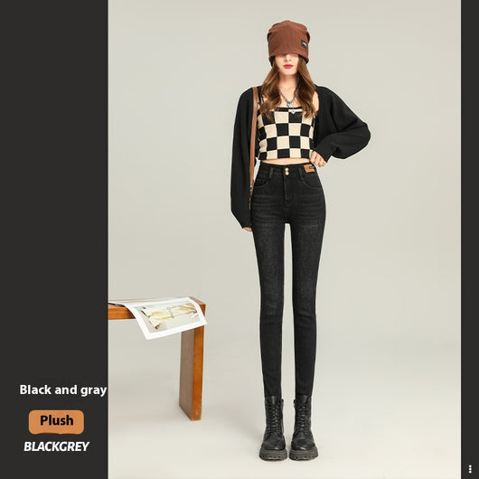 Jeans Térmicos Ajustados para Mujer con Forro Polar - Image 5