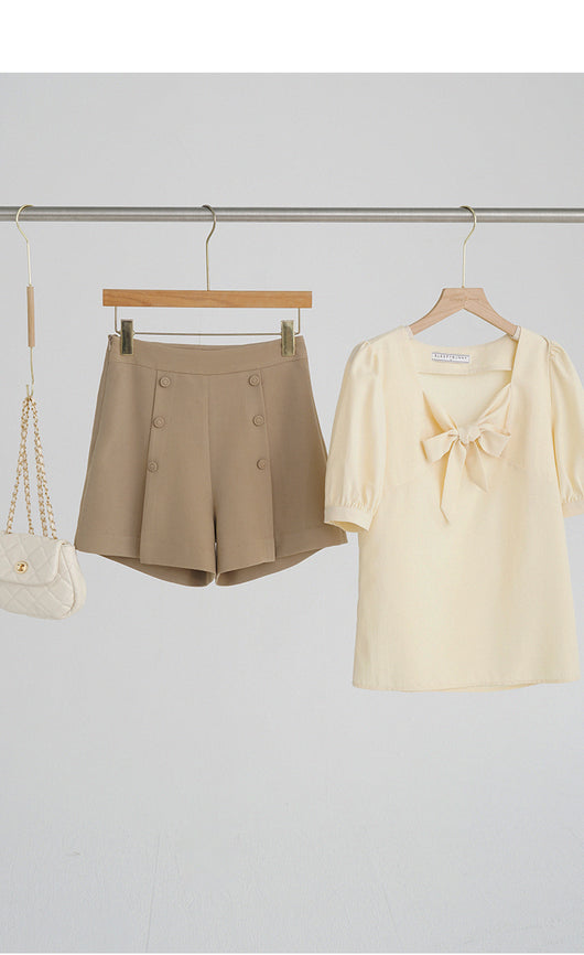 Pantalón Plisado A-Line Versátil para Primavera y Verano - Efecto Adelgazante - Image 12