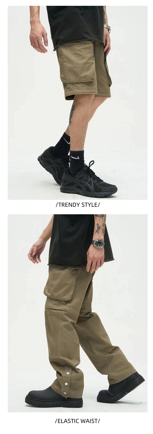 Pantalones Casuales Holgados con Bolsillos Grandes para Hombre - Image 13