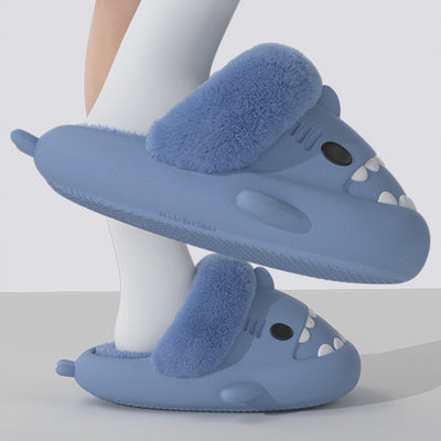 Pantuflas Tiburón Invierno Desmontables - Cálidas y Acogedoras para Casa - Image 3