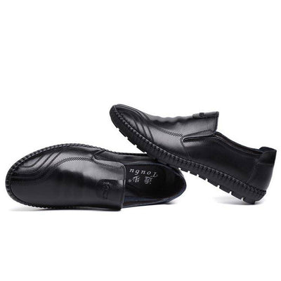 Zapatos Casuales de Cuero PU sin Cordones para Hombre - Image 11