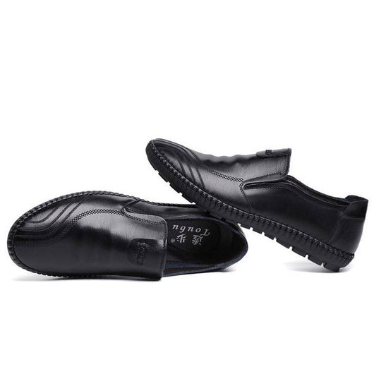 Zapatos Casuales de Cuero PU sin Cordones para Hombre - Image 11