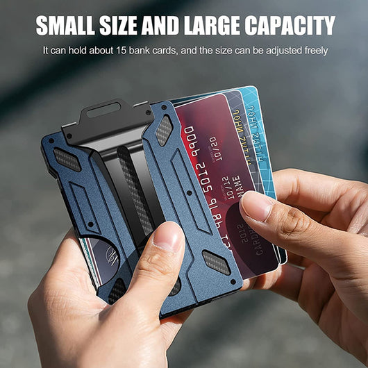 Billetera Metálica de Aleación de Aluminio con Protección RFID - Image 17