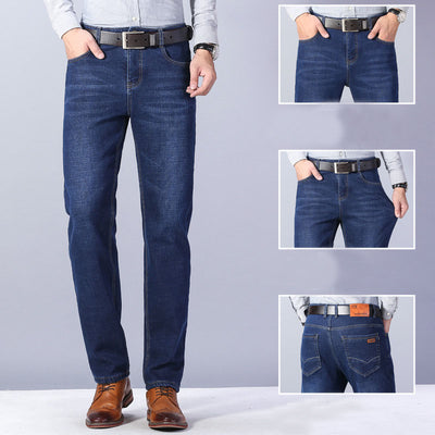 Pantalones Cálidos Holgados de Talle Medio para Hombre - Forro Polar Invierno - Image 5