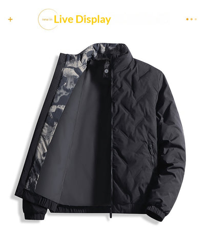 Chaqueta de Plumas para Hombre: Abrigo Grueso Impermeable y Térmico - Image 17