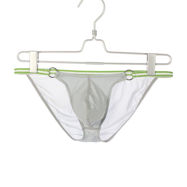 Calzoncillos Hombre Seda Helada Hueca Transpirable Color Puro