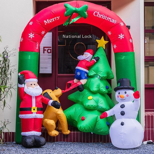 Decoración Navideña Inflable Luminosa para Exterior - Image 2