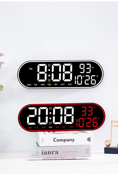 Reloj de Pared Digital Multifuncional para Sala - Decoración Moderna - Image 22