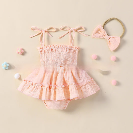 Vestido Camisero Coreano para Bebé - Estilo Casual Versátil - Image 3