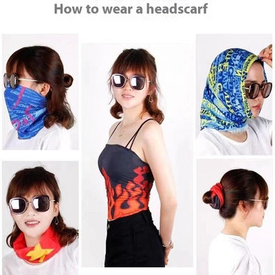 Bandana Refrescante de Seda de Hielo para Ciclismo y Deportes - Image 31