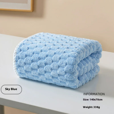 Toalla de Baño Gruesa Absorbente Coral Talla Grande - Fibra de Felpa Clase A sin Desprendimiento - Image 12