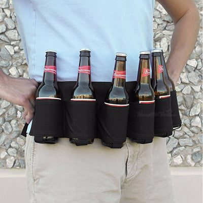 Cinturón Portador de Bebidas para Montaña con Bolsillos de Almacenamiento - Image 2