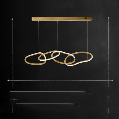 Lámpara de Techo Minimalista Posmoderna con Personalidad Creativa - Image 2