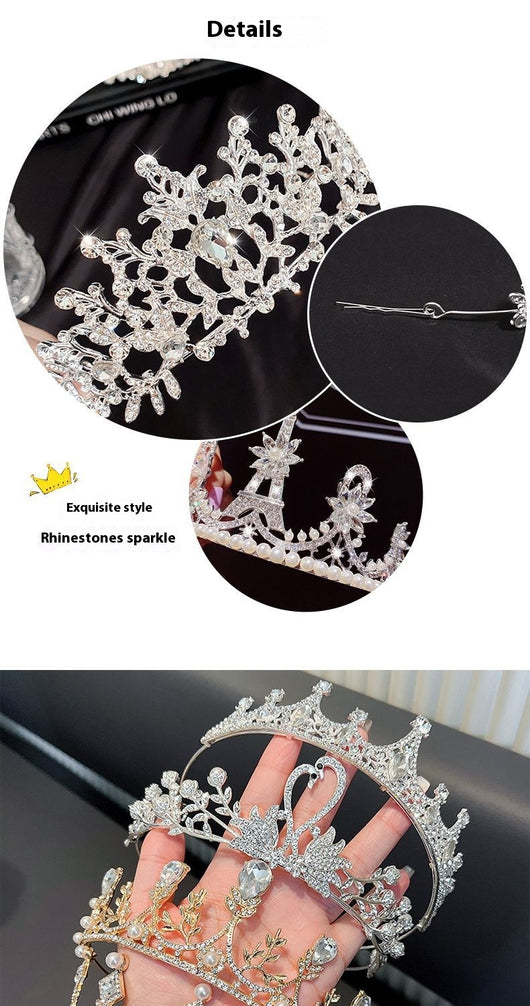 Corona Tiara para Niñas con Clip de Pelo - Accesorio de Princesa - Image 41