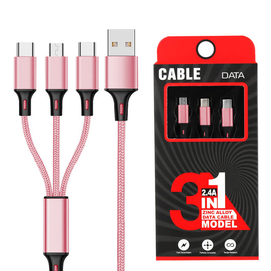 Cable de Carga Múltiple 3 en 1 - Universal - Image 19