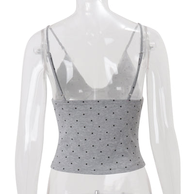 Blusa Camiseta Lunares Ajustada y Elegante para Mujer - Image 18