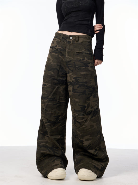 Pantalones Vaqueros Camuflaje Cintura Alta para Mujer - Comodidad y Estilo - Image 21