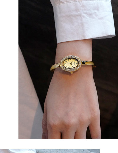 Reloj Pulsera Mujer Diseño Ovalado Elegante - Image 15