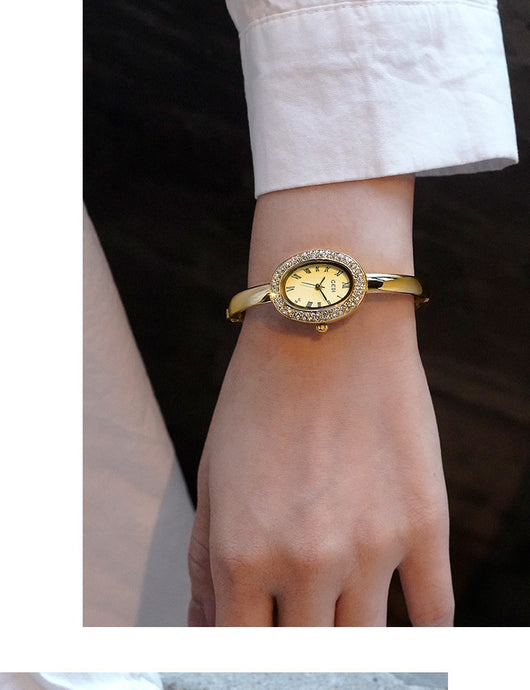 Reloj Pulsera Mujer Diseño Ovalado Elegante - Image 15