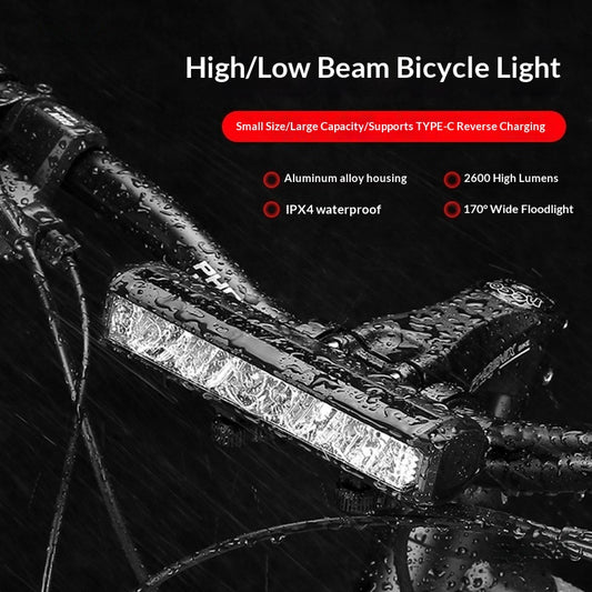 Luz Delantera LED de Aleación de Aluminio para Bicicleta
