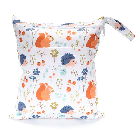 Bolsa de Pañales con Estampado Digital y Doble Bolsillo - Image 9