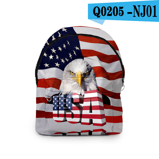 Mochila Oxford con Impresión 3D Digital - Diseño Casual Moderno - Image 6