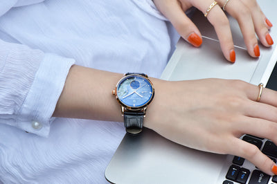 Reloj de Cuarzo para Mujer con Banda Rosa - Image 5