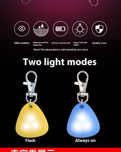 Colgante Luminoso Triangular de Silicona para Mascotas - Image 12