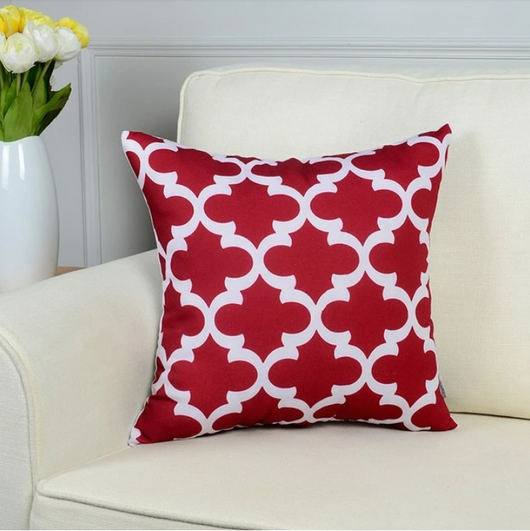 Funda de Almohada Geométrica de Felpa Suave - Image 16