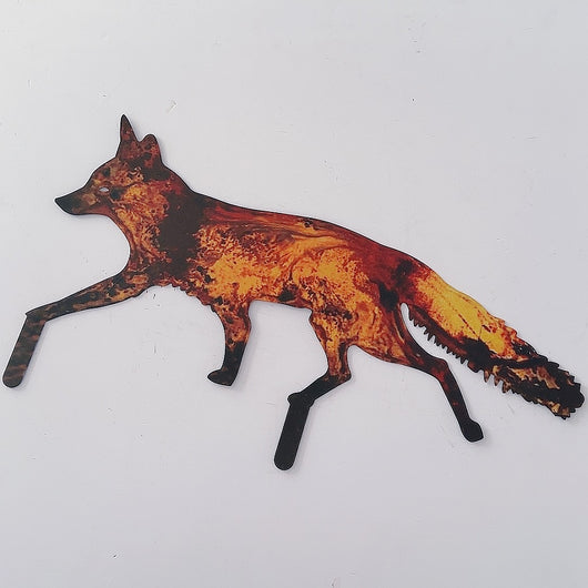 Decoración Exterior Fox Iron con Enchufe Integrado - Image 8