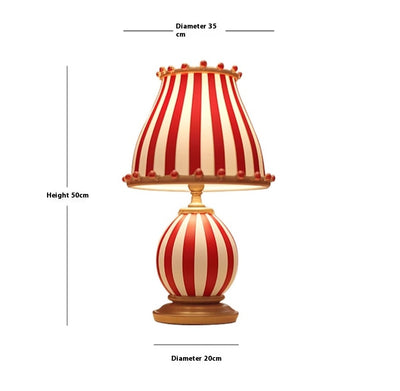 Lámpara de Mesita Retro Circo Americano para Dormitorio - Image 12