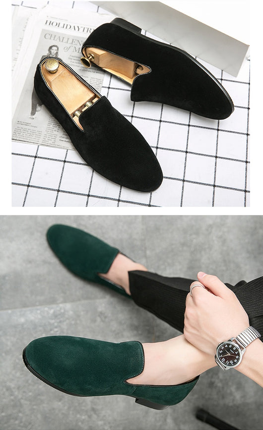 Zapatos de Cuero Británico Mate Gommino para Hombre - Image 16