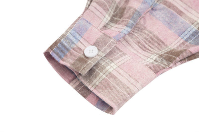 Camisa a Cuadros de Manga Larga Unisex - Image 23