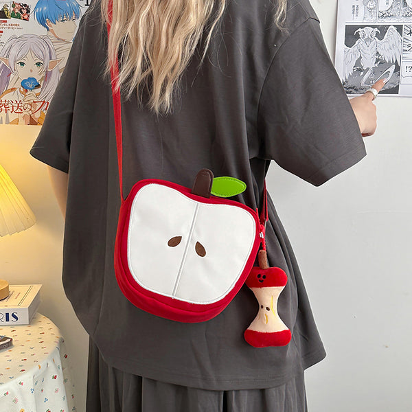 Mochila Bandolera Multiusos con Diseño Frutal Adorable