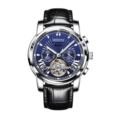 Reloj Automático Mecánico Impermeable Multifuncional para Hombre - Image 10