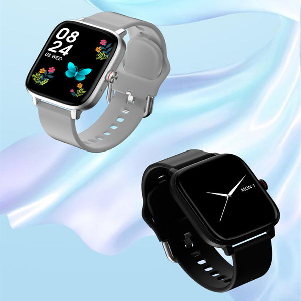 Reloj Inteligente HD 1.69" con Carcasa Metálica - Accesible y Confiable