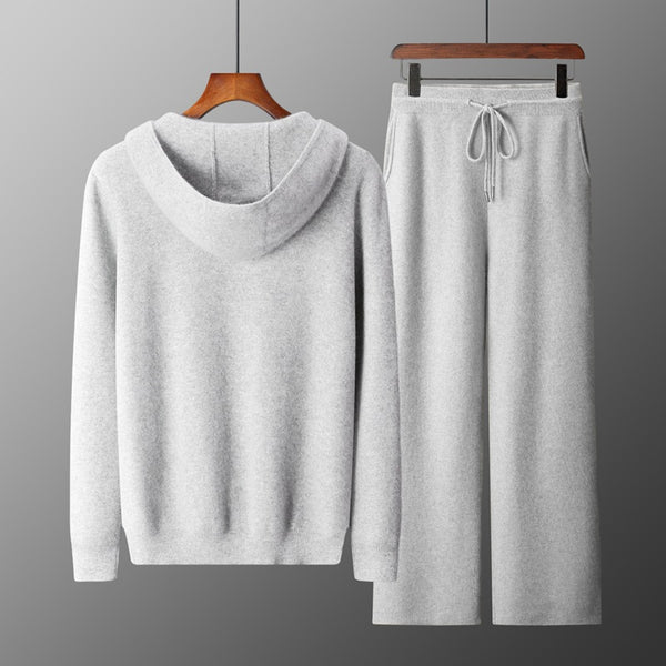 Cardigan Grueso con Capucha y Cierre de Cremallera