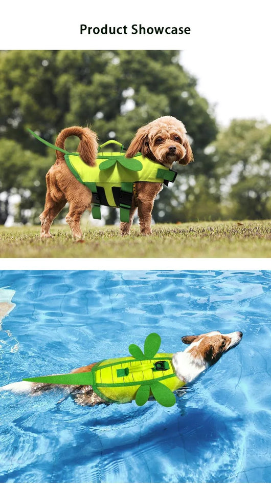 Chaleco Salvavidas para Perros con Reflectantes - Traje de Baño Seguro para Mascotas - Image 18