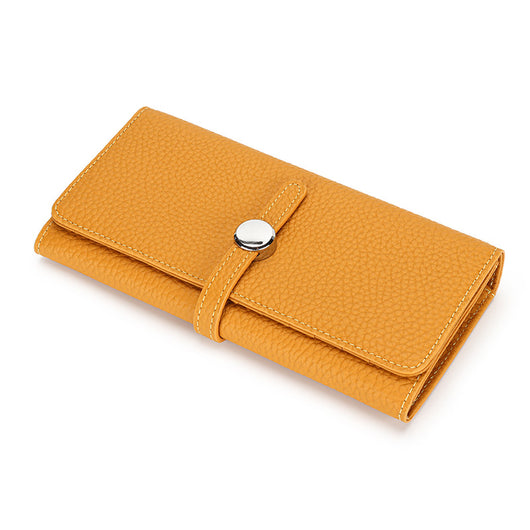 Billetera Larga de Cuero para Mujer con Gran Capacidad y Diseño Plegable - Image 18