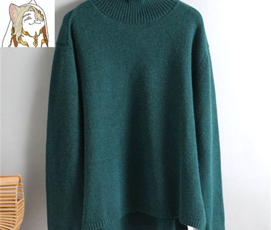 Suéter Oversize Grueso para Mujer - Abrigo Cómodo Otoño Invierno - Image 17
