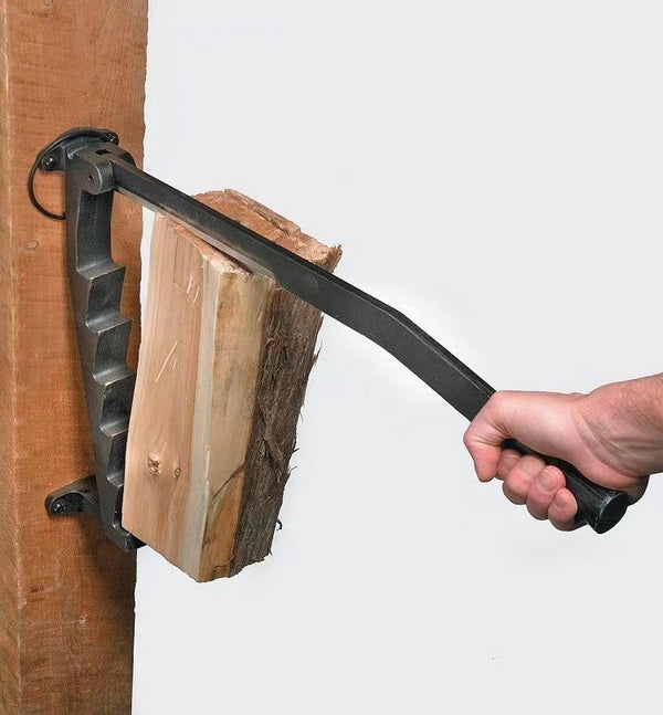 Divisor de Leña Portátil - Adorno de Seguridad para Camping y Hogar