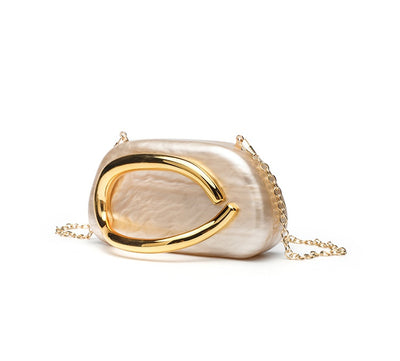 Bolso Clutch de Acrílico para Cena con Correa Cruzada - Image 21