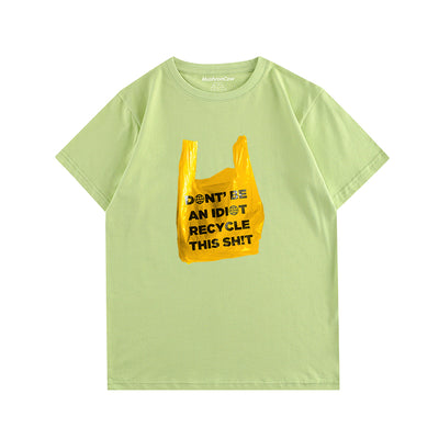 Camiseta Eco-friendly con Ilustración Artística Estampada - Image 4