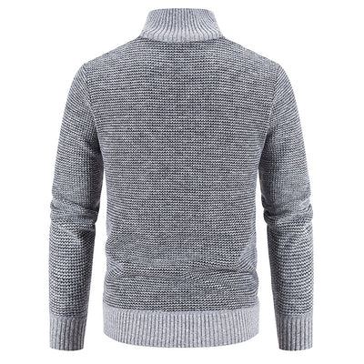 Cardigan Sweater para Hombre con Cuello de Solapa - Image 15