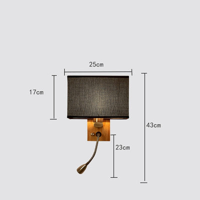 Luces LED para Cabecera de Cama - Diseño Moderno en Madera para Hoteles y Dormitorios - Image 11