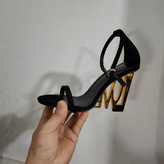 Sandalias de Tacón Alto Estilo Europeo y Americano - Image 9
