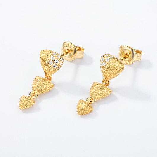 Aretes de Plata S925 Tejida a Mano con Borla Etérea y Delicada - Image 8