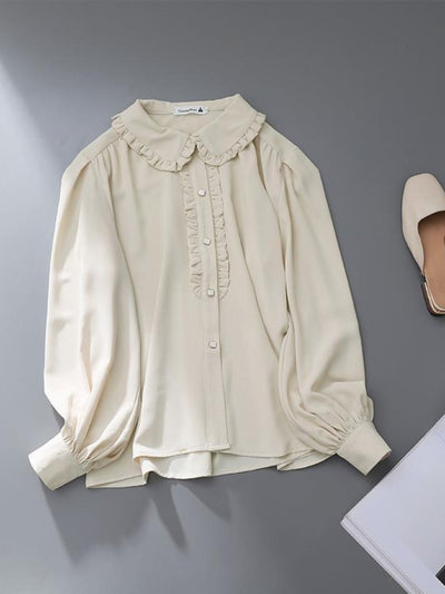 Blusa Suelta con Mangas Farol para Mujer - Image 3